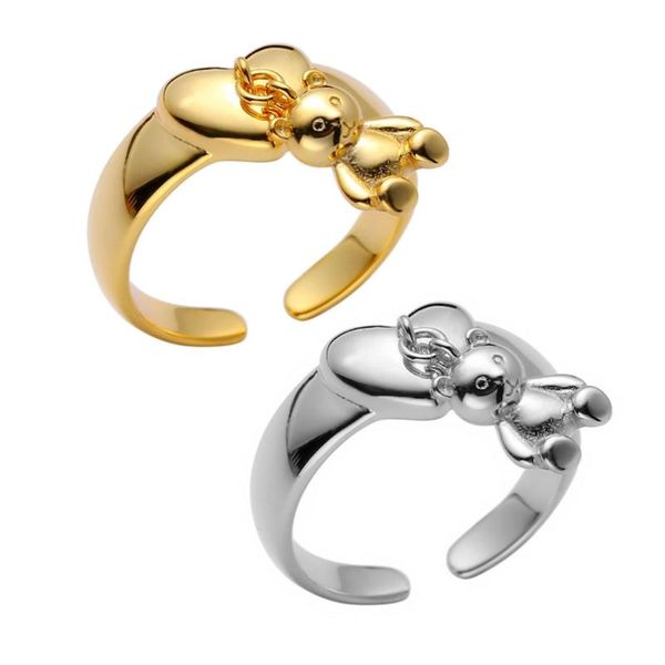 wedding rings cute cartoon mini bear ins style korean alloy material for ladies women golden/silver 2 colors jewelry, Slivery;golden
wedding rings cute cartoon mini bear ins style korean alloy material for ladies women golden/silver 2 colors jewelry, Slivery;golden