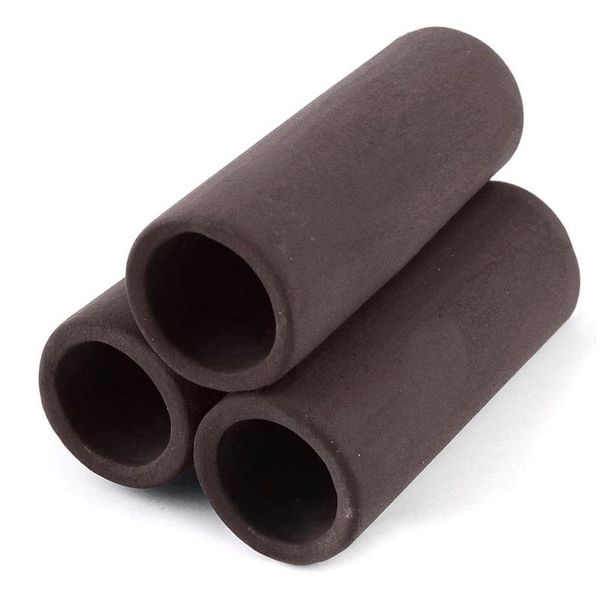 3 pcs brown ceramic shelters - shrimp habitat, breeding tube, hiding cave 
3 pcs brown ceramic shelters - shrimp habitat, breeding tube, hiding cave