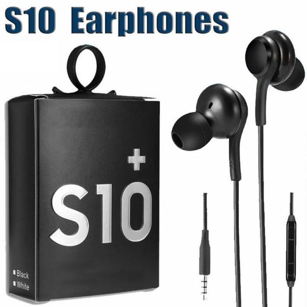 s10 in ear wire earphones earbuds remote control and mic 3.5mm headphone for cell phone samsung s10e s9 s8 plus earphone with black retail p
s10 in ear wire earphones earbuds remote control and mic 3.5mm headphone for cell phone samsung s10e s9 s8 plus earphone with black retail p