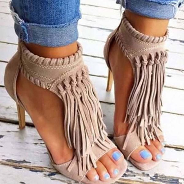 women sandals fashion high heel shoe woman tassel female sandals casual retro rome outdoor fashion sunmmer plus size shoes women, Black
women sandals fashion high heel shoe woman tassel female sandals casual retro rome outdoor fashion sunmmer plus size shoes women, Black