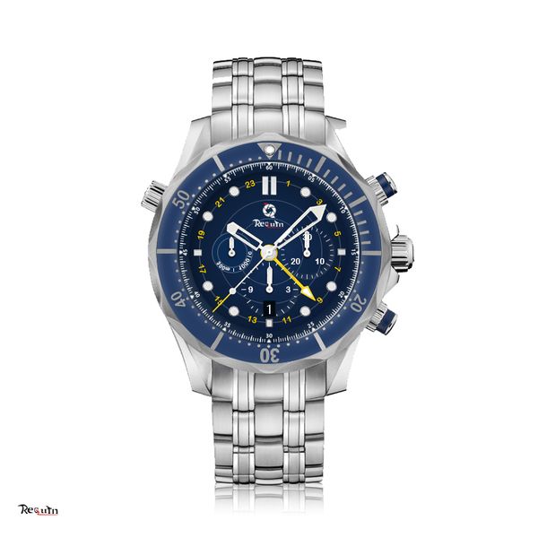 master quartz chronograph function men's watch speed moon requin stainless steel buckle brand silver white blue dial diver sea, Slivery;brown
master quartz chronograph function men's watch speed moon requin stainless steel buckle brand silver white blue dial diver sea, Slivery;brown
