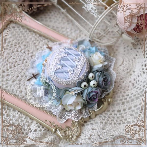party masks lolita sweet small hat mori girl water blue bandage lace ruffle vintage princess tea gorgeous formal headwear prop
party masks lolita sweet small hat mori girl water blue bandage lace ruffle vintage princess tea gorgeous formal headwear prop