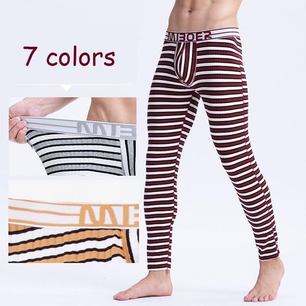 men's sleepwear 2021 winter mens warm thermal underwear long johns fashion striped underpants cotton for man, Black;brown
men's sleepwear 2021 winter mens warm thermal underwear long johns fashion striped underpants cotton for man, Black;brown