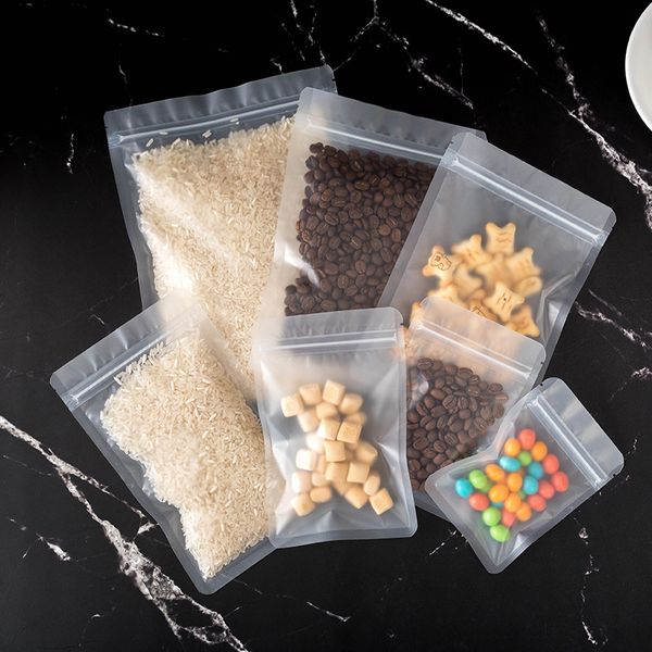 500pcs 10*15cm matte clear ziplock food storage bag resealable mylar bags for dry herb chulkle patch baggie
500pcs 10*15cm matte clear ziplock food storage bag resealable mylar bags for dry herb chulkle patch baggie