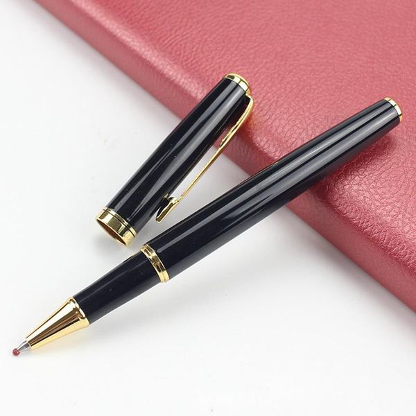 ballpoint pens 1pc 0.5mm luxurious office business black sign pen metal for school writing students stationery supplies 03760, Blue;orange
ballpoint pens 1pc 0.5mm luxurious office business black sign pen metal for school writing students stationery supplies 03760, Blue;orange