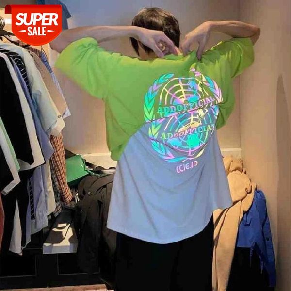 t-shirt men summer 2020 new earth print short-sleeved ins trendy reflective loose korean round neck half-sleeved shirt tide #lm5b, White;black
t-shirt men summer 2020 new earth print short-sleeved ins trendy reflective loose korean round neck half-sleeved shirt tide #lm5b, White;black