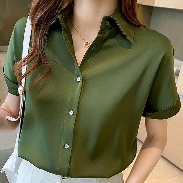 women blouses short sleeve summer blouse women blusas mujer de moda verano turn down collar chiffon blouse shirt e704 210602, White
women blouses short sleeve summer blouse women blusas mujer de moda verano turn down collar chiffon blouse shirt e704 210602, White