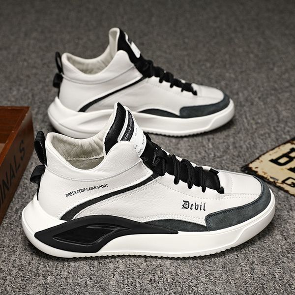 high mens skateboarding shoes breathable casual shoes comfortable sports outdoor non-slip walking sneakers chaussure homme, Black;white
high mens skateboarding shoes breathable casual shoes comfortable sports outdoor non-slip walking sneakers chaussure homme, Black;white