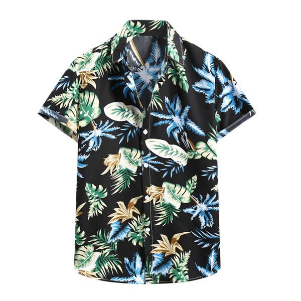 men's casual shirts harajuku shirt summer fashion hawaiian flower short sleeve button tee beach camisa masculina 2021, White;black
men's casual shirts harajuku shirt summer fashion hawaiian flower short sleeve button tee beach camisa masculina 2021, White;black