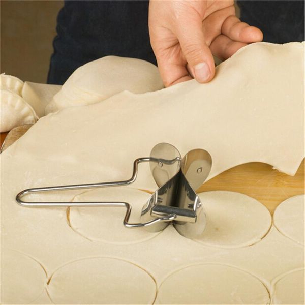 baking & pastry tools 1pc stainless steel dumpling wraper mould dough circle roller machine dumpling/pie maker cutters cooking molds
baking & pastry tools 1pc stainless steel dumpling wraper mould dough circle roller machine dumpling/pie maker cutters cooking molds