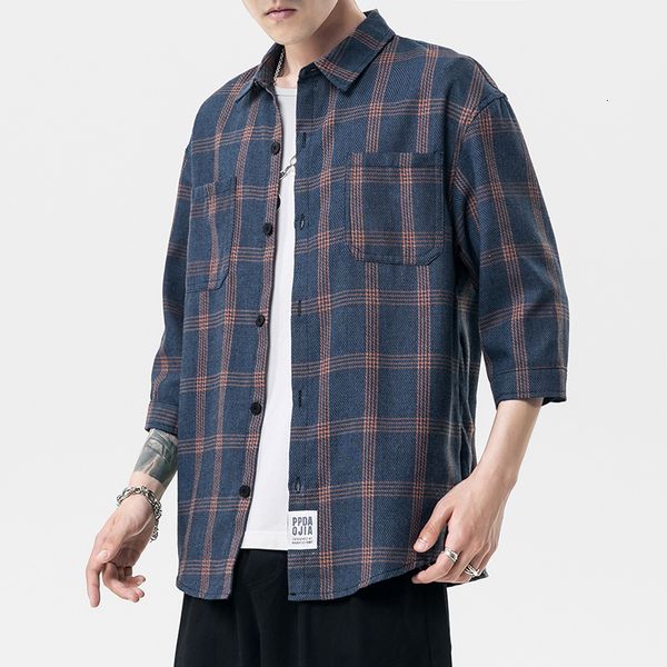2021 brand spring autumn short sleeves new flannel collar korea style shirt for men's plaid harajuku clothing 2l1w, White;black
2021 brand spring autumn short sleeves new flannel collar korea style shirt for men's plaid harajuku clothing 2l1w, White;black