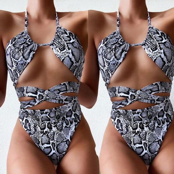 swimming pool party essential new womens snake hanging neck cross bandage hollow siamese swimsuit maillot de bain f@
swimming pool party essential new womens snake hanging neck cross bandage hollow siamese swimsuit maillot de bain f@