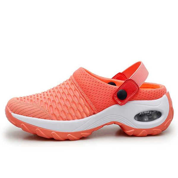 large size mesh women's shoes summer sandals women's half-drag breathable lightweight cushion shoes fashion, Black
large size mesh women's shoes summer sandals women's half-drag breathable lightweight cushion shoes fashion, Black
