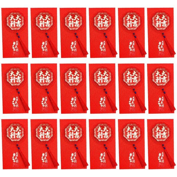 18 pcs red packets red money envelope party gift spring festival wishes chinese wedding new year packets
18 pcs red packets red money envelope party gift spring festival wishes chinese wedding new year packets