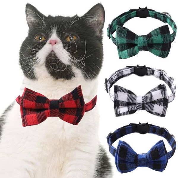cat collars & leads quick release plaid dog bow tie collar gato for cats necklace safety adjustable tensile and durable pet supplies
cat collars & leads quick release plaid dog bow tie collar gato for cats necklace safety adjustable tensile and durable pet supplies