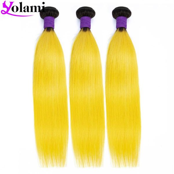 human hair bulks yolami ombre two tone pre colored 1b/yellow straight 3 bundles brazilian weaves extensions, Black
human hair bulks yolami ombre two tone pre colored 1b/yellow straight 3 bundles brazilian weaves extensions, Black