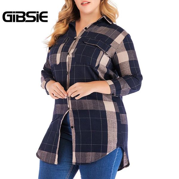 plus size t-shirt gibsie long sleeve plaid shirt women 2021 autumn button up casual korean shirts big female clothing 3xl 4xl
plus size t-shirt gibsie long sleeve plaid shirt women 2021 autumn button up casual korean shirts big female clothing 3xl 4xl