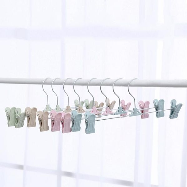 hangers & racks 10pcs/set hanger with clip ice cream color plastic pants rack reinforcement non-slip
hangers & racks 10pcs/set hanger with clip ice cream color plastic pants rack reinforcement non-slip