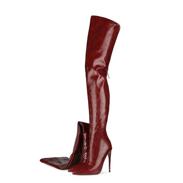 boots over knee 2021 autumn winter thin heel high back zipper silver women's large shoes european and ame, Black
boots over knee 2021 autumn winter thin heel high back zipper silver women's large shoes european and ame, Black