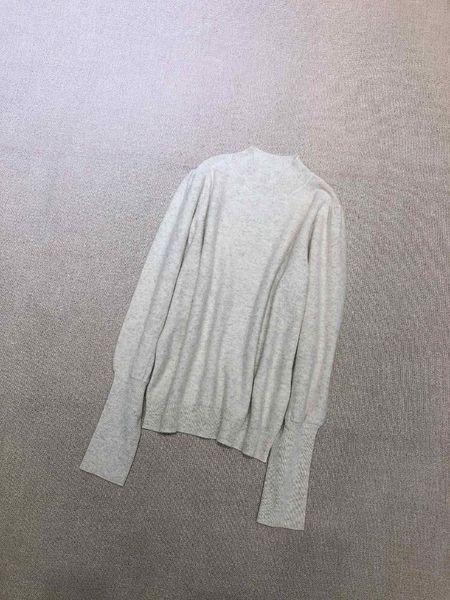2021 new ladies fashion long sleeve casual half high neck wool sweater 0114, White;black
2021 new ladies fashion long sleeve casual half high neck wool sweater 0114, White;black
