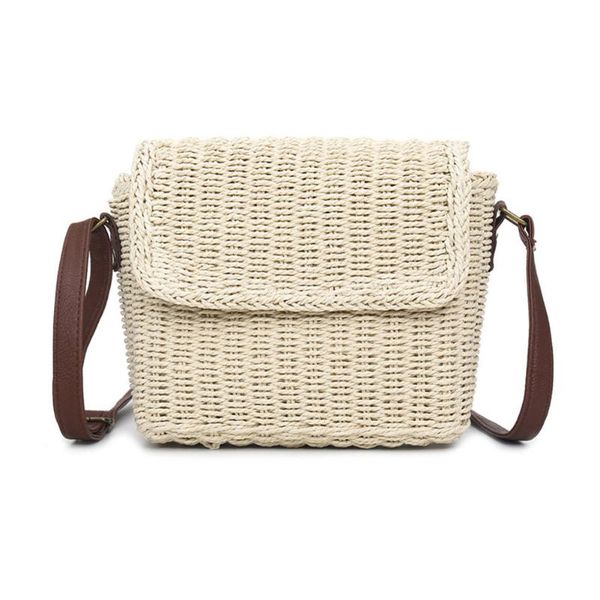 evening bags crossbody single shoulder bag women straw woven tote large capacity summer beach