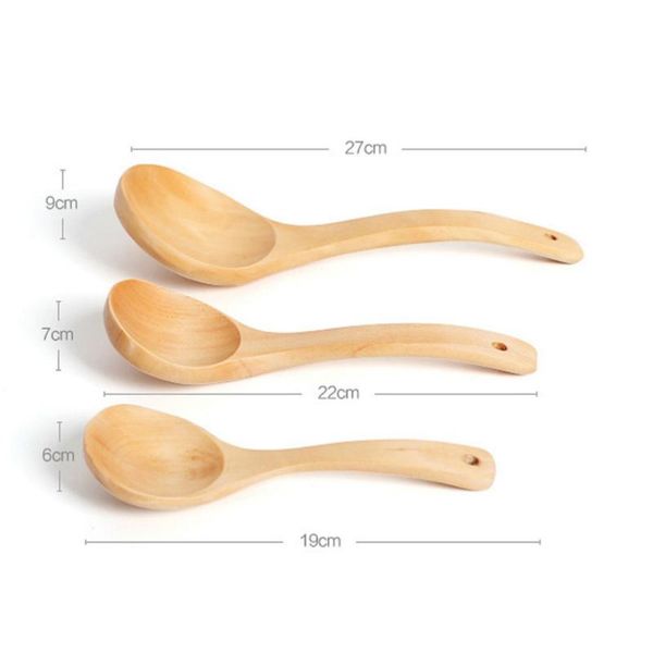 spoons 3pcs burlywood soup wood spoon serving scoop kitchen utensil tableware for home restaurant (large)
spoons 3pcs burlywood soup wood spoon serving scoop kitchen utensil tableware for home restaurant (large)