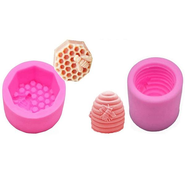 craft tools bee honeycomb candle soap moulds silicone homemade beeswax candle, mould diy mold pack of 2
craft tools bee honeycomb candle soap moulds silicone homemade beeswax candle, mould diy mold pack of 2