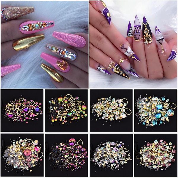 nail art decorations accessories 4cm black box package colorful sharp bottom diamond + flat elf bead gem circle mixed 12 models, Silver;gold
nail art decorations accessories 4cm black box package colorful sharp bottom diamond + flat elf bead gem circle mixed 12 models, Silver;gold
