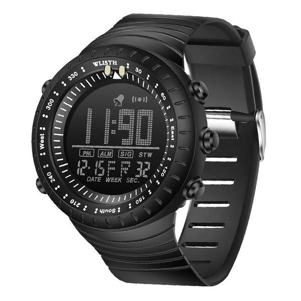 wristwatches wlisth men's multi-function digital sports watch simple wrist meter time code table electronic, Slivery;brown
wristwatches wlisth men's multi-function digital sports watch simple wrist meter time code table electronic, Slivery;brown