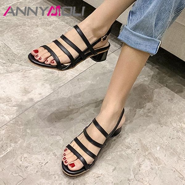 dress shoes annymoli narrow band women mid heel sandals buckle block heels ladies footwear summer female black size 12
dress shoes annymoli narrow band women mid heel sandals buckle block heels ladies footwear summer female black size 12