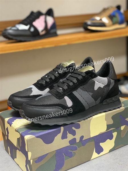 2022 dress shoes fashion rivet camouflage sneakers men and women flat shoes luxury designer casual shoes, Black
2022 dress shoes fashion rivet camouflage sneakers men and women flat shoes luxury designer casual shoes, Black