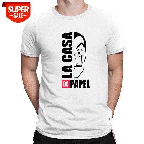 men funny t shirt cool design la casa de papel tshirt money heist tees tv series house of paper t-shirt casual cotton tees #fd9k, White;black
men funny t shirt cool design la casa de papel tshirt money heist tees tv series house of paper t-shirt casual cotton tees #fd9k, White;black