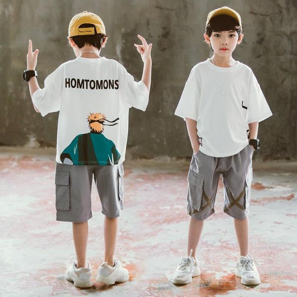 clothing sets children's wear boys' suit cool summer thin, White
clothing sets children's wear boys' suit cool summer thin, White