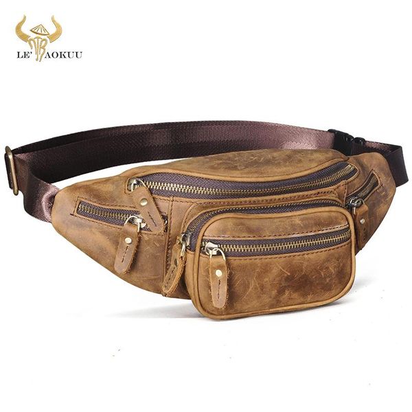 waist bags 2021 quality thick leather vintage male travel fanny belt bag sling chest pack design bum phone cigarette case for men 346
waist bags 2021 quality thick leather vintage male travel fanny belt bag sling chest pack design bum phone cigarette case for men 346