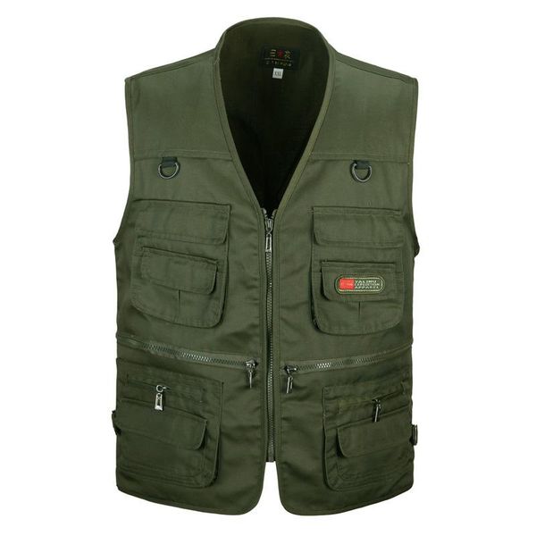 men's vests men vest sleeveless multi pocket camera travelers pography jacket clothes waistcoat, Black;white
men's vests men vest sleeveless multi pocket camera travelers pography jacket clothes waistcoat, Black;white
