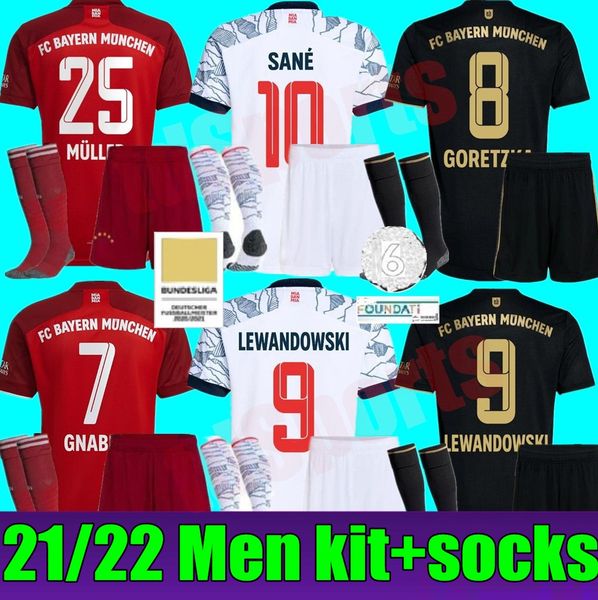 21 22 men kit bayern munich lewandowski soccer jerseys home away 3rd sane coman gnabry alaba davies muller jersey kits 2021 2022 football sh, Black
21 22 men kit bayern munich lewandowski soccer jerseys home away 3rd sane coman gnabry alaba davies muller jersey kits 2021 2022 football sh, Black