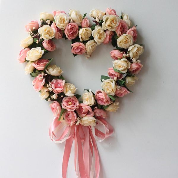 artificial wreaths rose floral garland flower wreath wedding door hanging background decoration
artificial wreaths rose floral garland flower wreath wedding door hanging background decoration