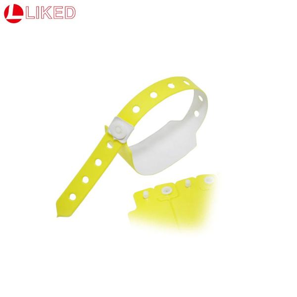 party decoration yellow plastic wristbands - 100 count more sturdy for parties events identity tag 25mm x 250mm
party decoration yellow plastic wristbands - 100 count more sturdy for parties events identity tag 25mm x 250mm