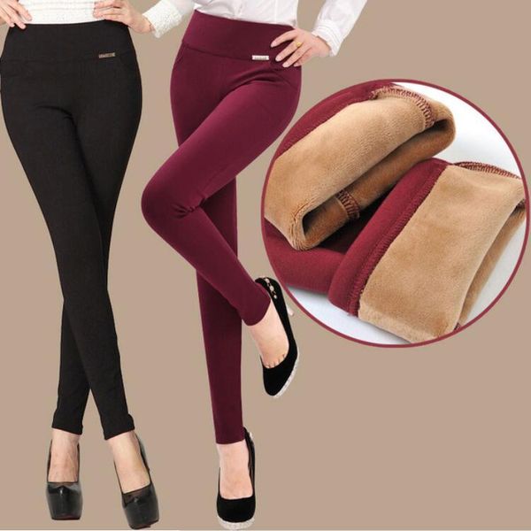 women's pants & capris winter high waist women warm velvet office work slim pencil plus size ladies formal trousers pantalon femme 5xl, Black;white
women's pants & capris winter high waist women warm velvet office work slim pencil plus size ladies formal trousers pantalon femme 5xl, Black;white