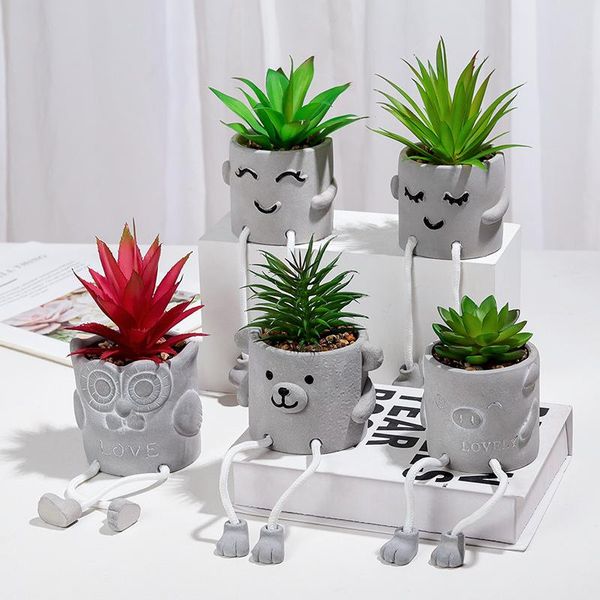 planters & pots deskdecor, artificial plant with cartoon doll shape flowerpot for sitting room bedroom office
planters & pots deskdecor, artificial plant with cartoon doll shape flowerpot for sitting room bedroom office