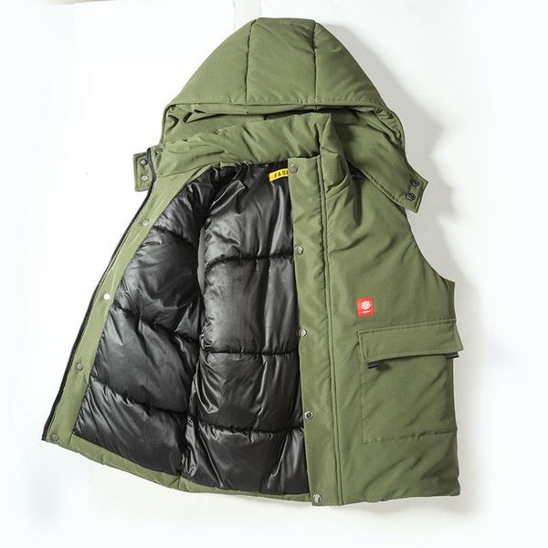 men's vests winter stylish outwear sleeveless jackets windproof warm parka waistcoats for men vest plus size -8xl, Black;white
men's vests winter stylish outwear sleeveless jackets windproof warm parka waistcoats for men vest plus size -8xl, Black;white