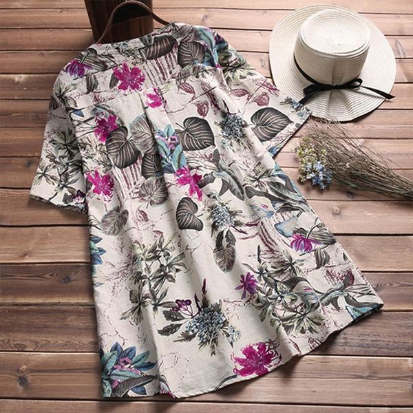 women's blouses & shirts 2021 summer plus size floral printed bohemian blouse boho print linen button short sleeve v-neck shirt loose b, White
women's blouses & shirts 2021 summer plus size floral printed bohemian blouse boho print linen button short sleeve v-neck shirt loose b, White