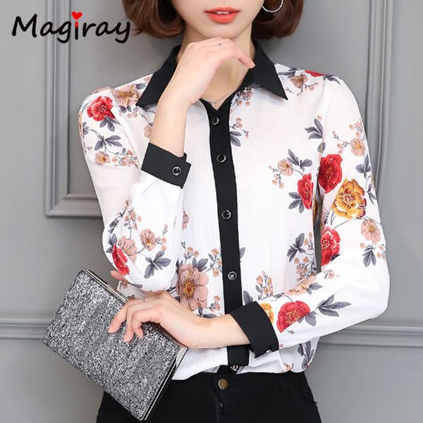 2021 new magiray floral elegant blouse women long sleeve lapel contrast vintage plus size office lady white shirt korean female c462 flf
2021 new magiray floral elegant blouse women long sleeve lapel contrast vintage plus size office lady white shirt korean female c462 flf