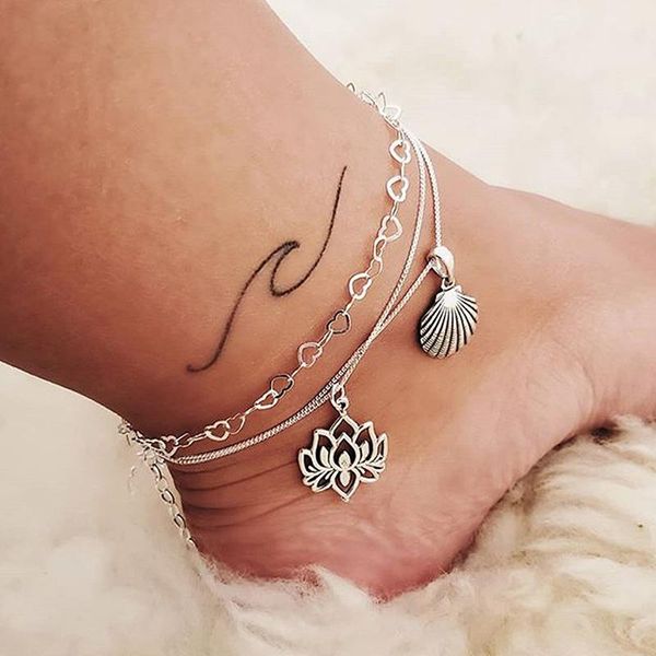 anklets 2pcs/set cute lotus conch heart chain fashion female multi-layer flower shell hearts ankle bracelets foot jewelry, Red;blue
anklets 2pcs/set cute lotus conch heart chain fashion female multi-layer flower shell hearts ankle bracelets foot jewelry, Red;blue