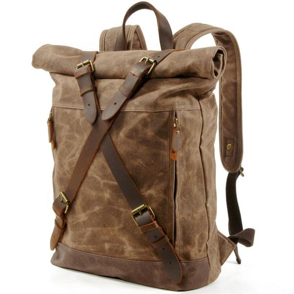 backpack fashion men's canvas men waterproof schoolbag female backpacks teenager mountaineering travel bag
backpack fashion men's canvas men waterproof schoolbag female backpacks teenager mountaineering travel bag