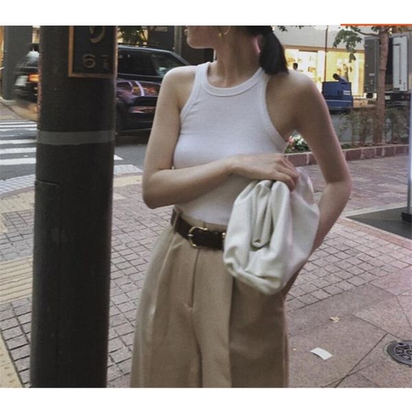 women tanks & camis selling fashion women's t-shirt slim thread cotton vest 210308, Black
women tanks & camis selling fashion women's t-shirt slim thread cotton vest 210308, Black
