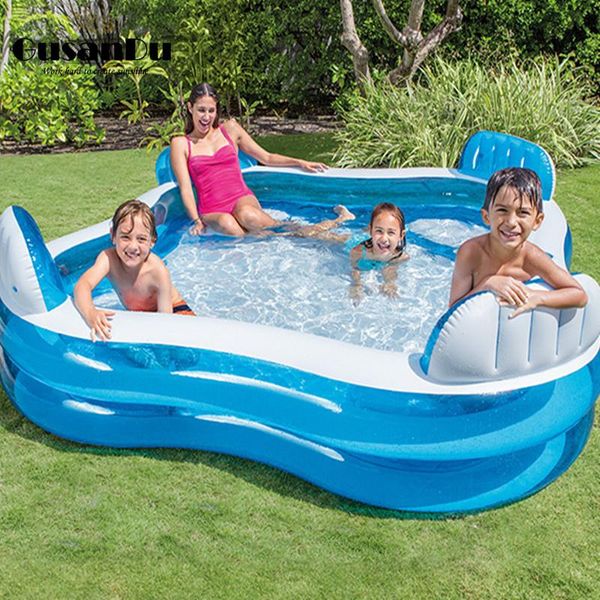 pool & accessories family with backrest seats parents child inflatable multiplayer game 229*229*66cm baby square swimming
pool & accessories family with backrest seats parents child inflatable multiplayer game 229*229*66cm baby square swimming
