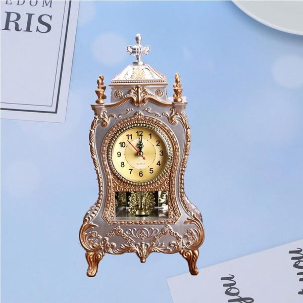 1pc creative european style desk clock fashionable decorative table clock without battery archaistic decor musical time be
1pc creative european style desk clock fashionable decorative table clock without battery archaistic decor musical time be