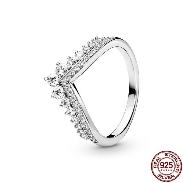 cluster rings 925 sterling silver for women zircon wishing bone ring making jewelry gift party engagement cmr023, Golden;silver
cluster rings 925 sterling silver for women zircon wishing bone ring making jewelry gift party engagement cmr023, Golden;silver