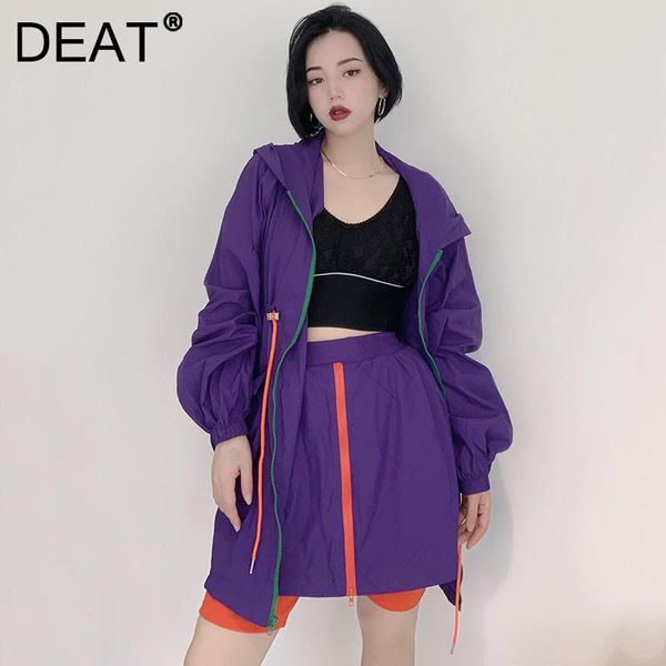 women's two piece pants deat 2021 spring autumn fashion temperament hooded windbreaker lace up waist jacket + shorts sunscreen set wome, White
women's two piece pants deat 2021 spring autumn fashion temperament hooded windbreaker lace up waist jacket + shorts sunscreen set wome, White